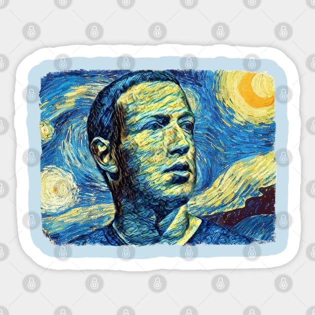 Mark Zuckerburg Van Gogh Style Sticker by todos